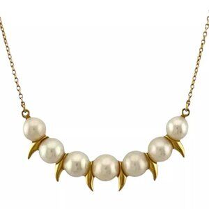 TASAKI Necklace yellow gold Pearl Danger Scorpion used